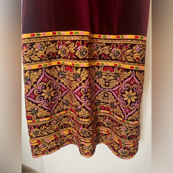 *SOLD* Palestinian Thobe - Henna dress - Picture 13 of 17